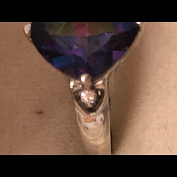 Sterling Silver Mystic Topaz Ring - Picture 6 of 11
